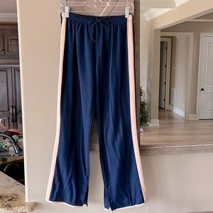 Comfy Sweatpants BCG Womens Small Navy Blue Drawstring Track Pants